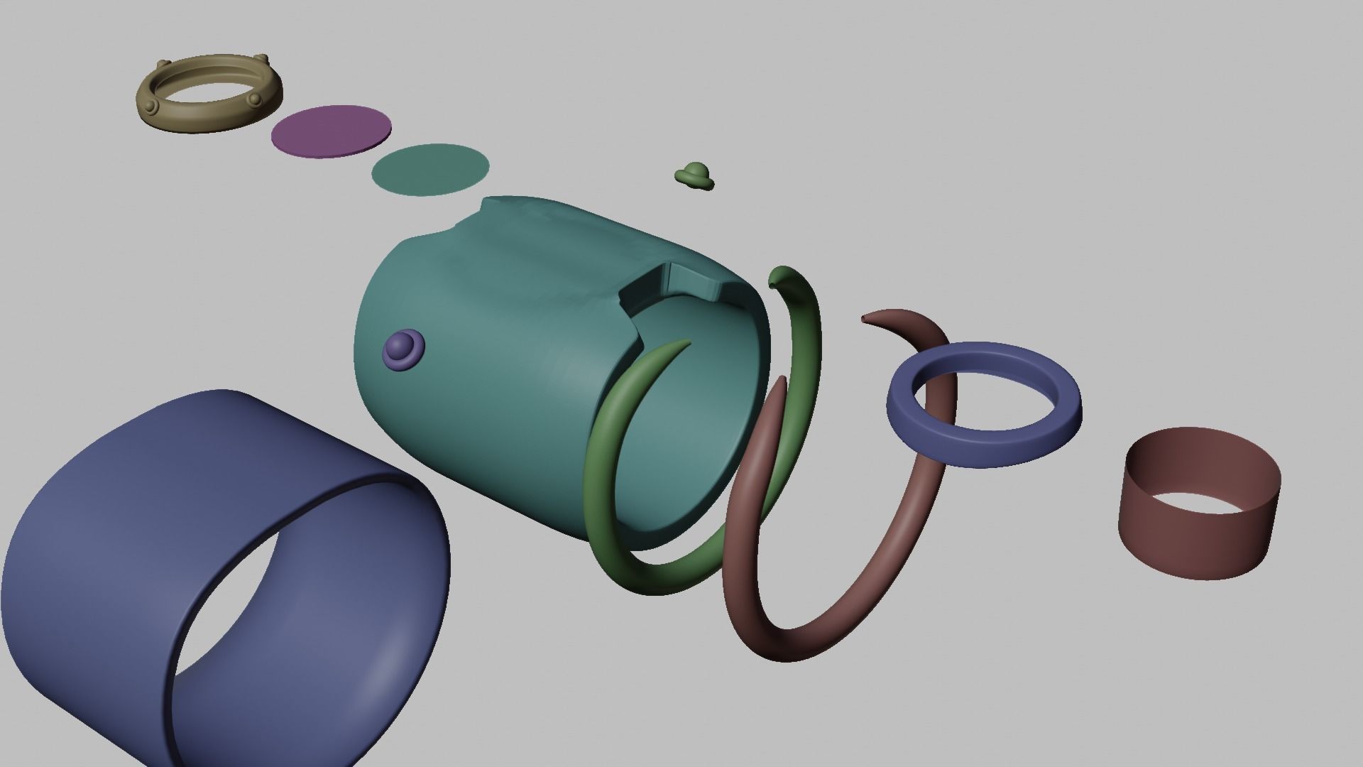 The Omnitrix - animated Free 3D model_13