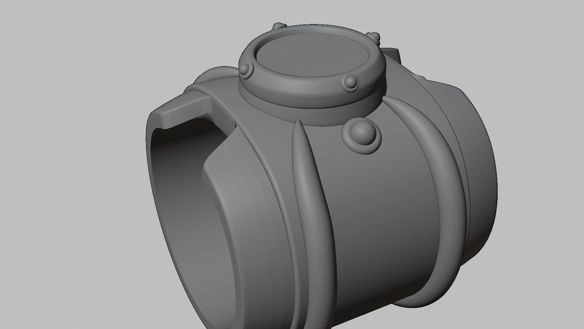 The Omnitrix - animated Free 3D model_7