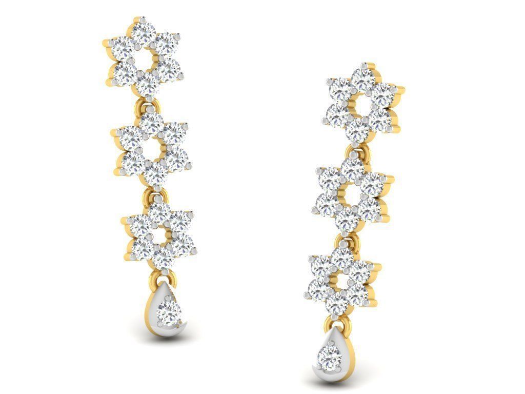 collection 50 plus earing printable models 3D print model_38