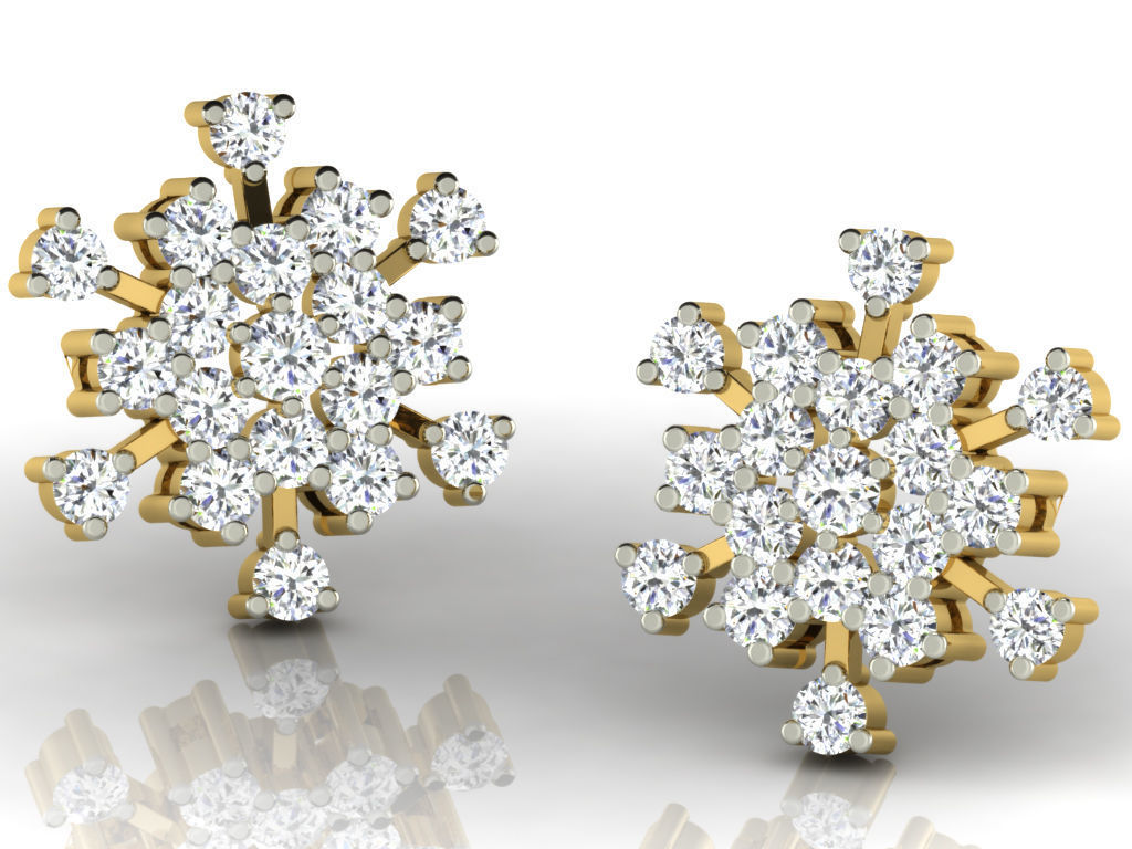 collection 50 plus earing printable models 3D print model_4