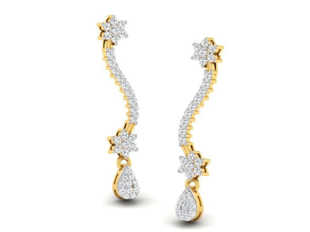 collection 50 plus earing printable models 3D print model_34