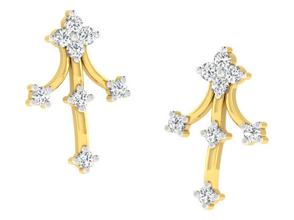 collection 50 plus earing printable models 3D print model_52