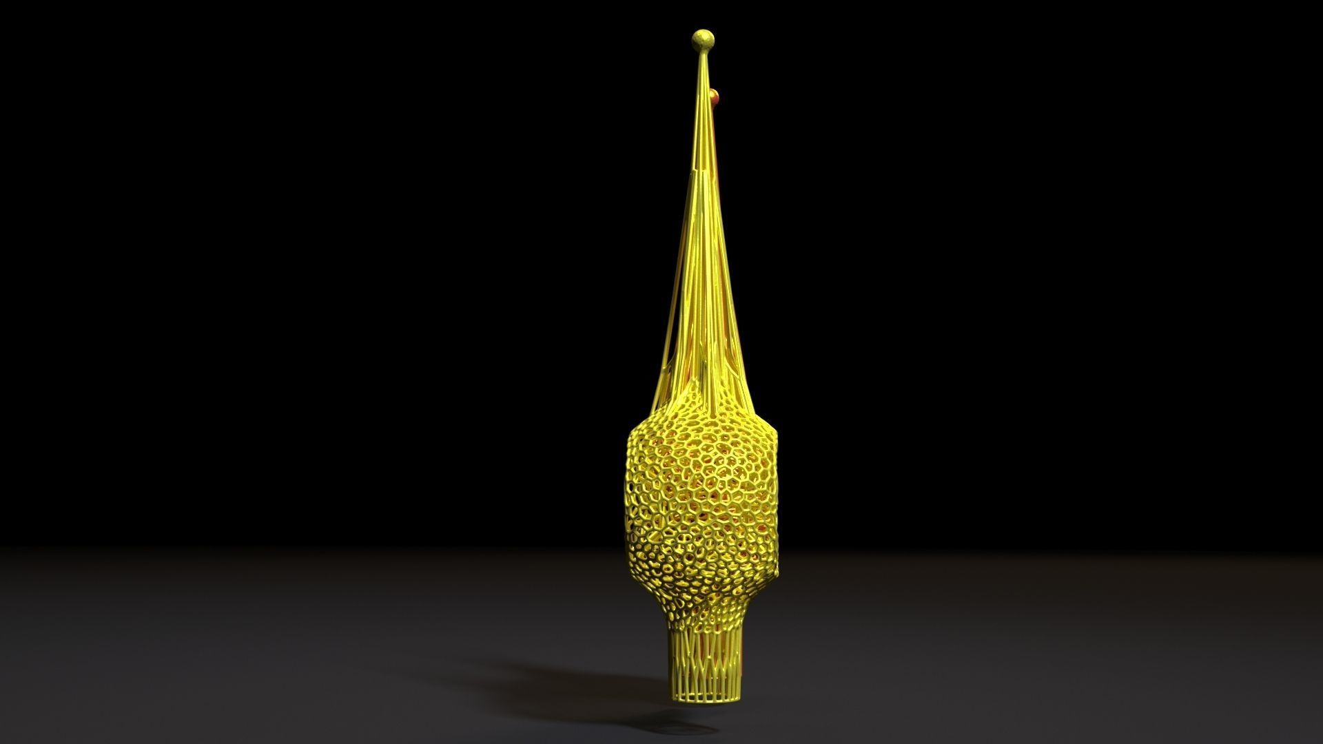 Christmas tree Star 3D print model_7