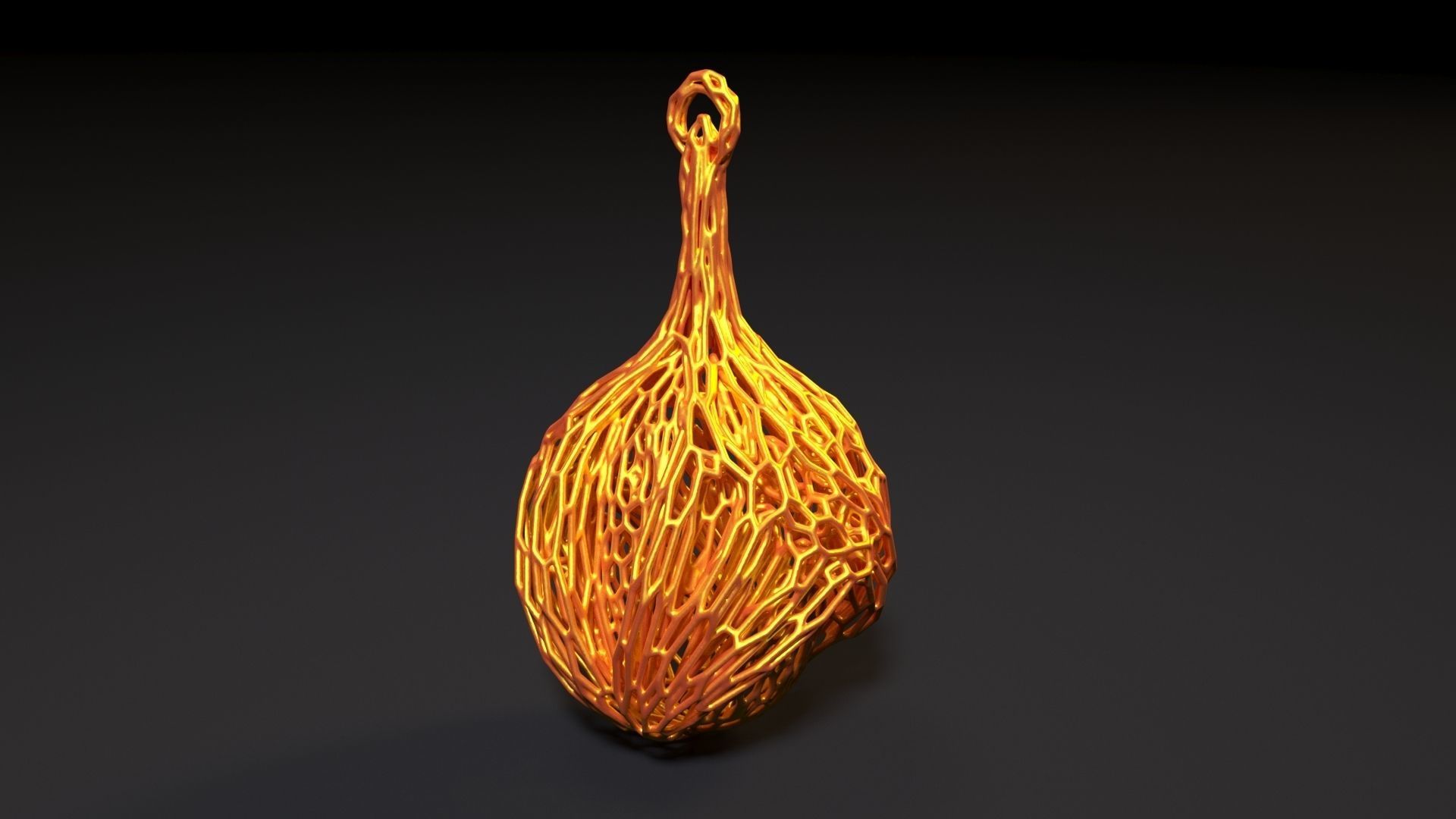 Christmas ball on the tree 3D print model_7