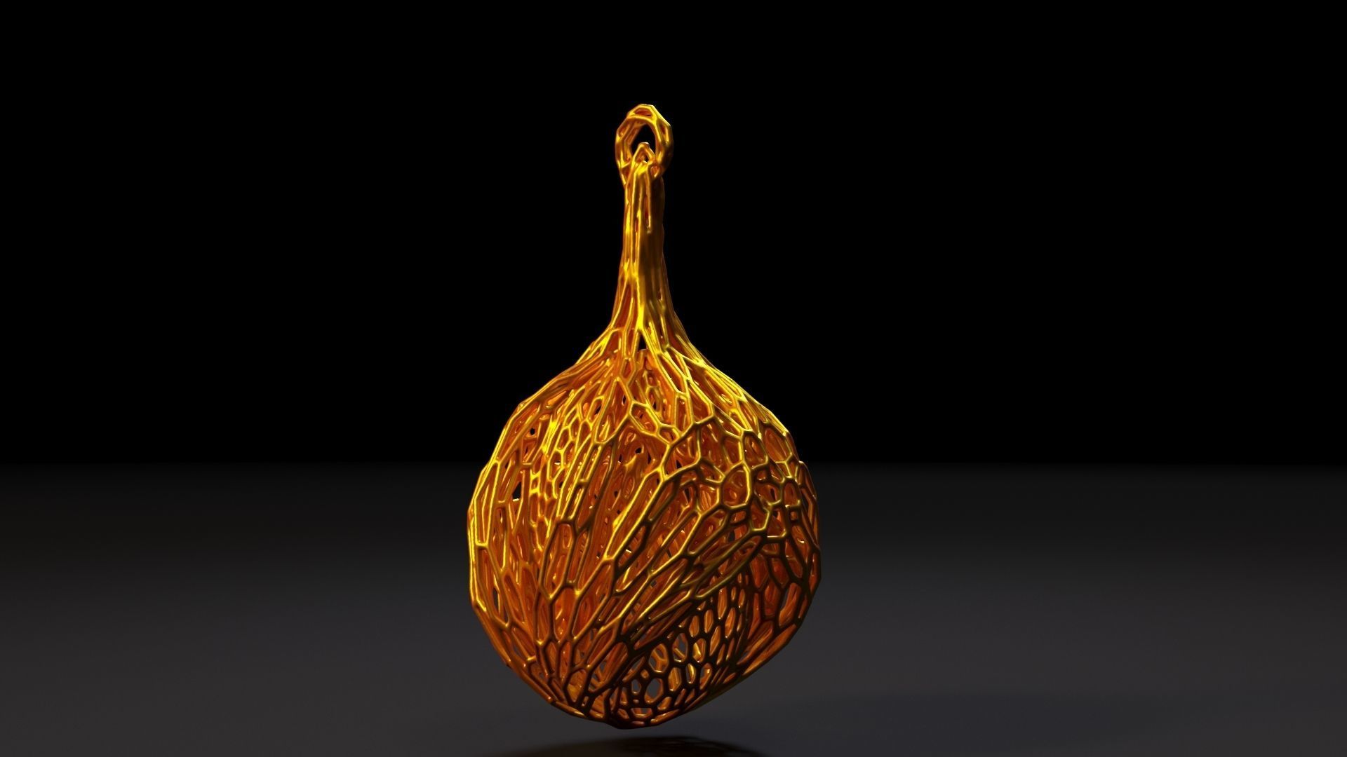 Christmas ball on the tree 3D print model_3