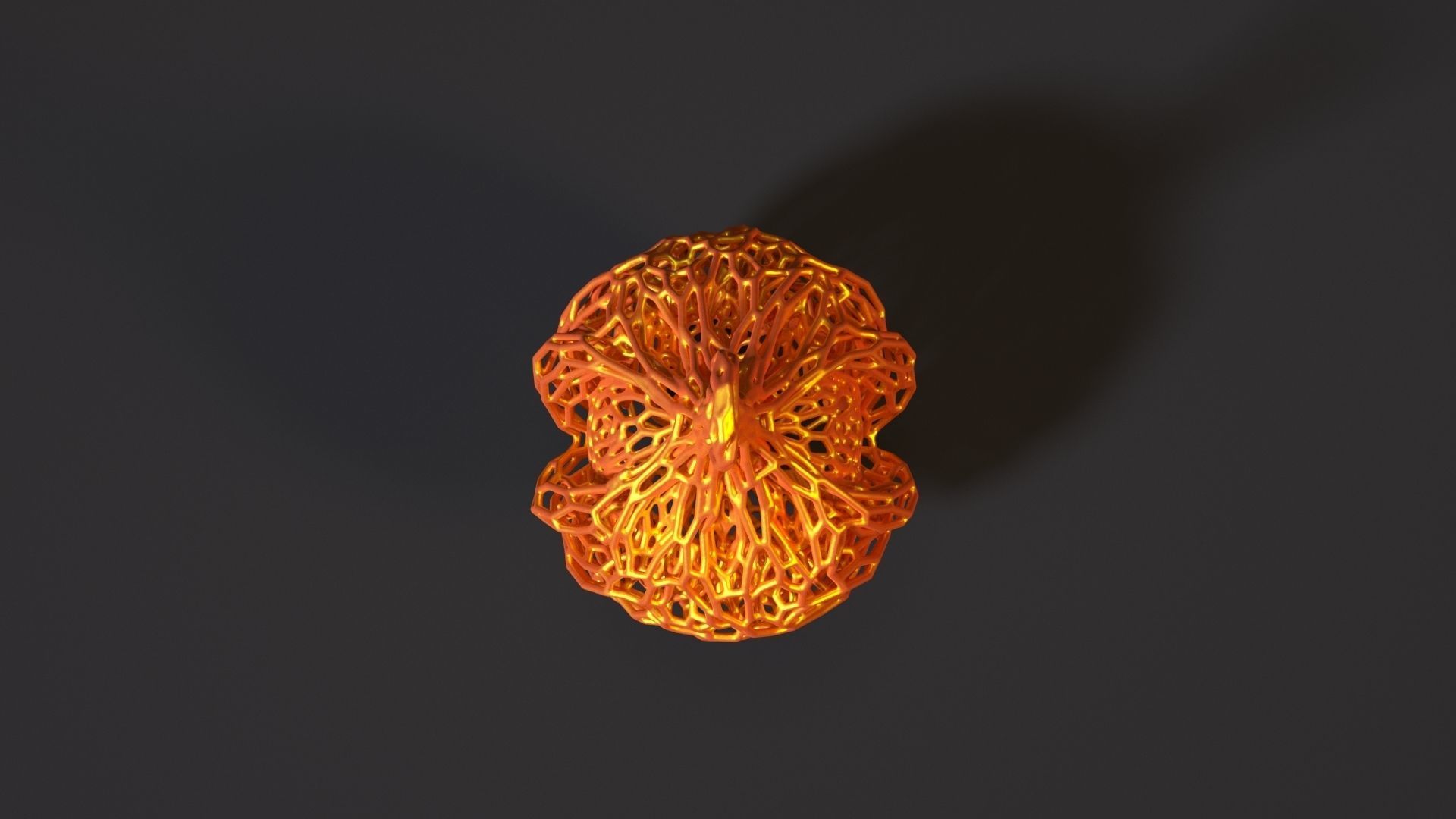 Christmas ball on the tree 3D print model_9