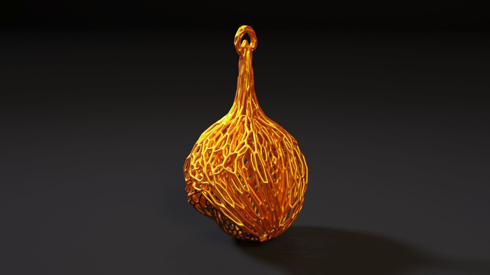 Christmas ball on the tree 3D print model_1