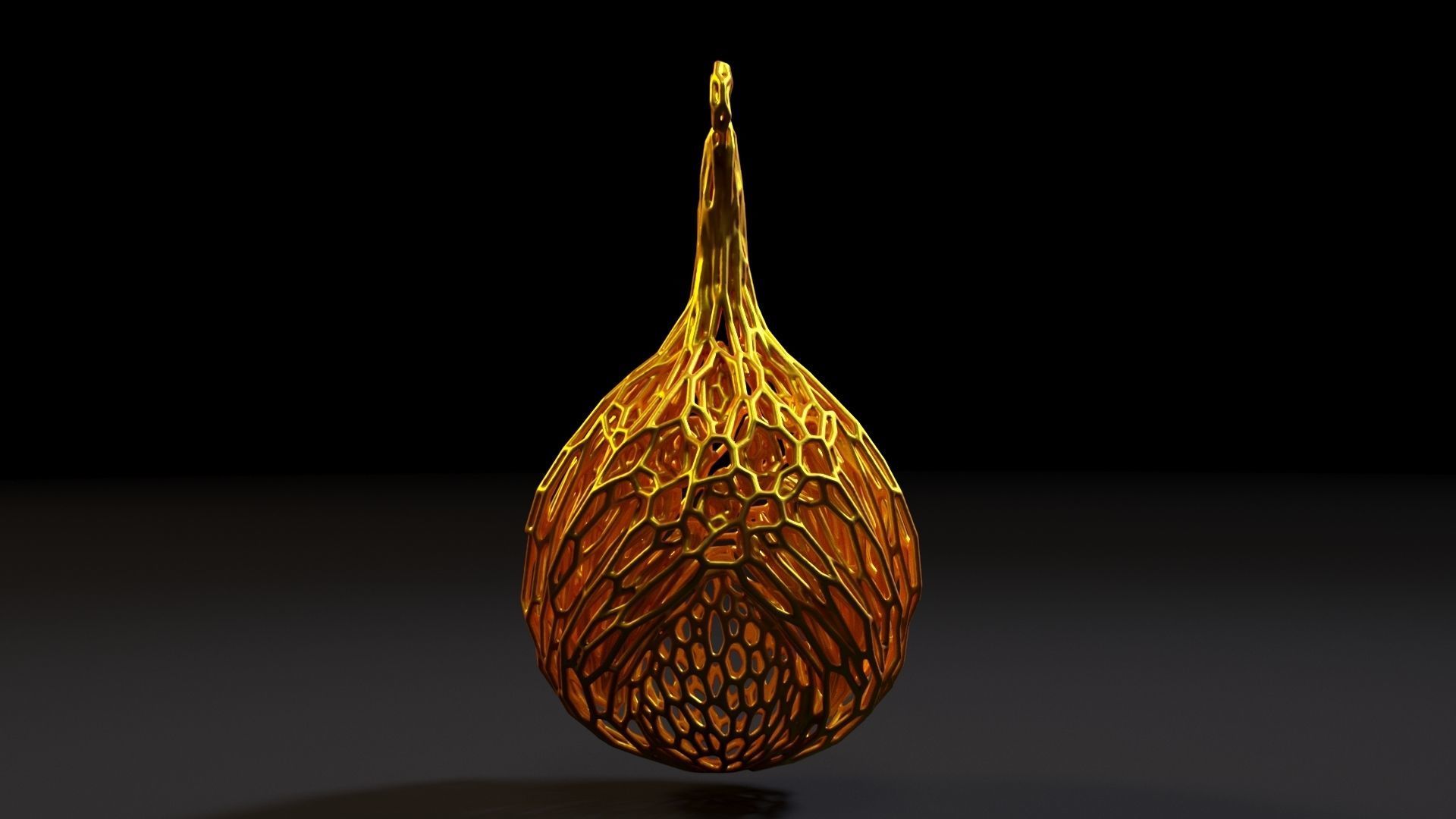 Christmas ball on the tree 3D print model_4