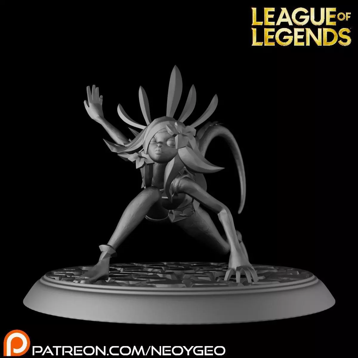 NEEKO - LEAGUE OF LEGENDS 3D print model