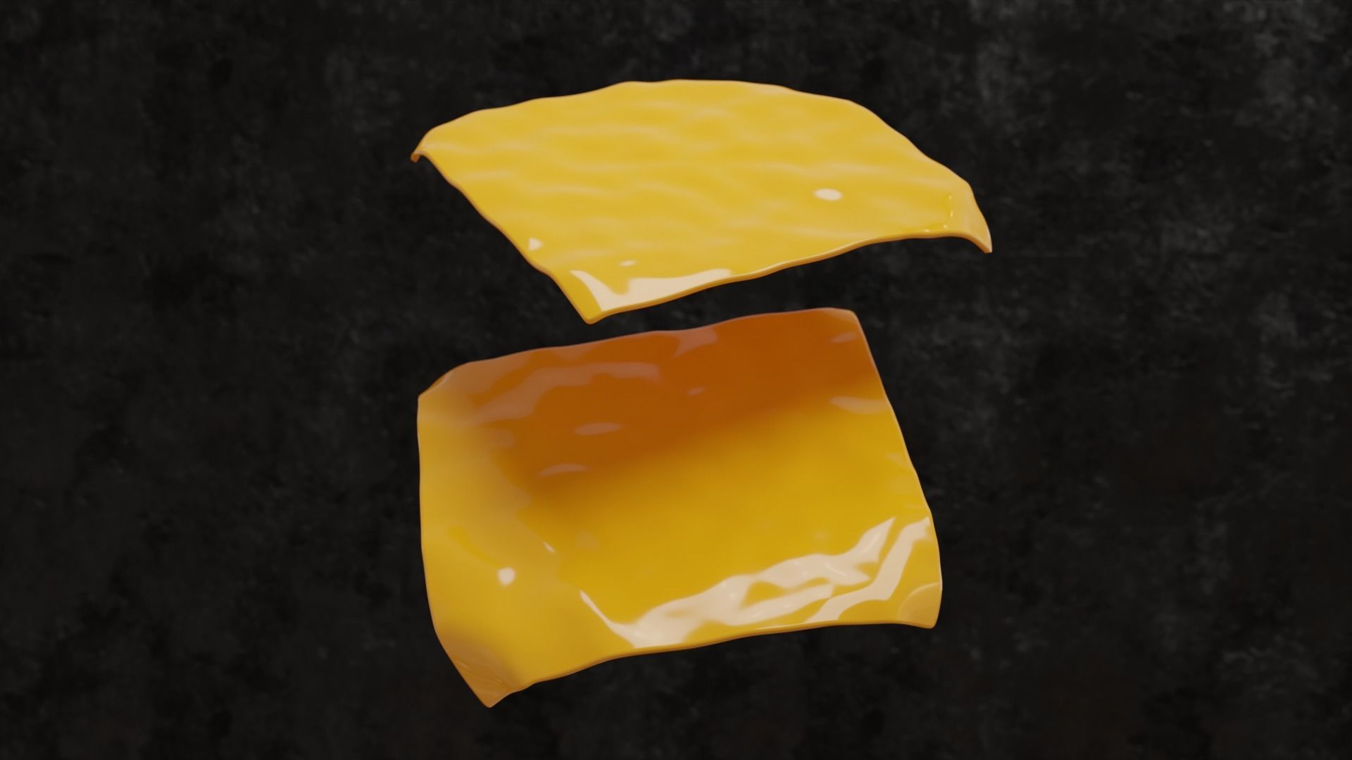 Hamburger Realistic Burger 3D model_6