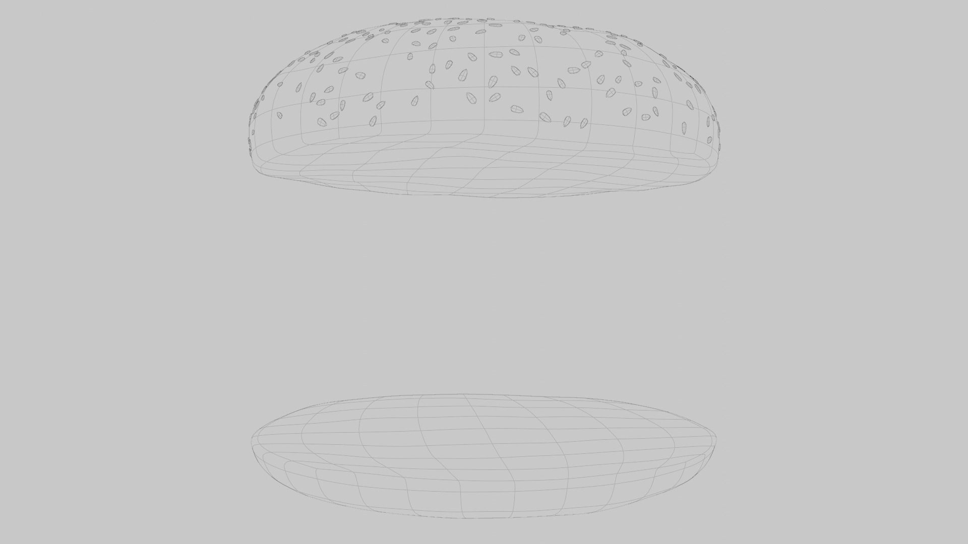 Hamburger Realistic Burger 3D model_9