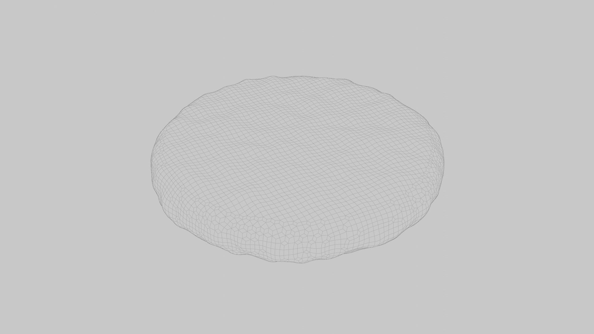 Hamburger Realistic Burger 3D model_11