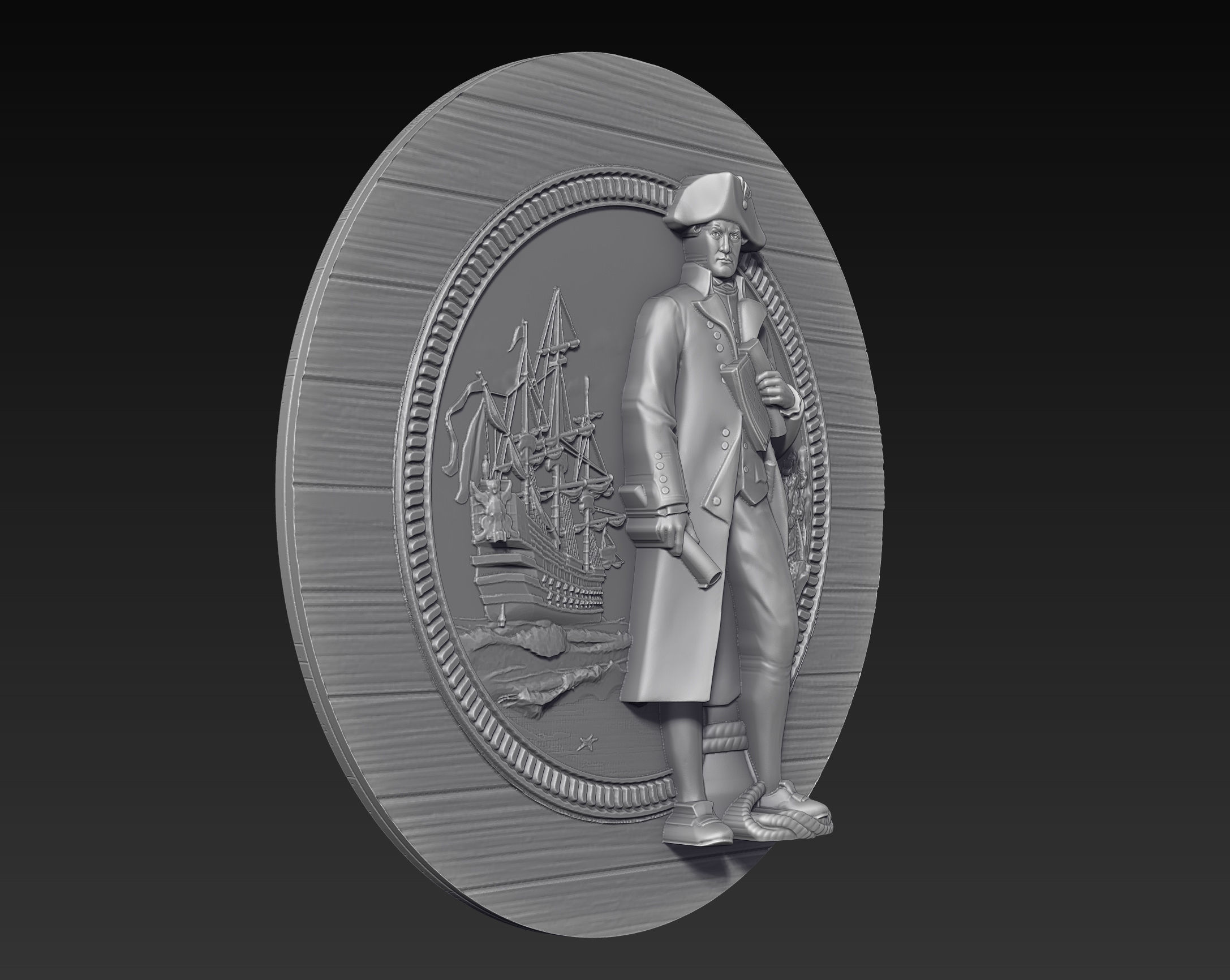 captain 3D print model_1