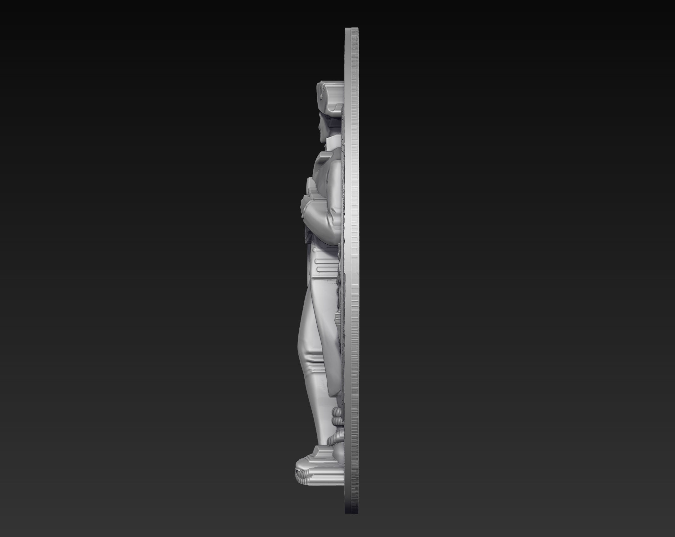 captain 3D print model_4