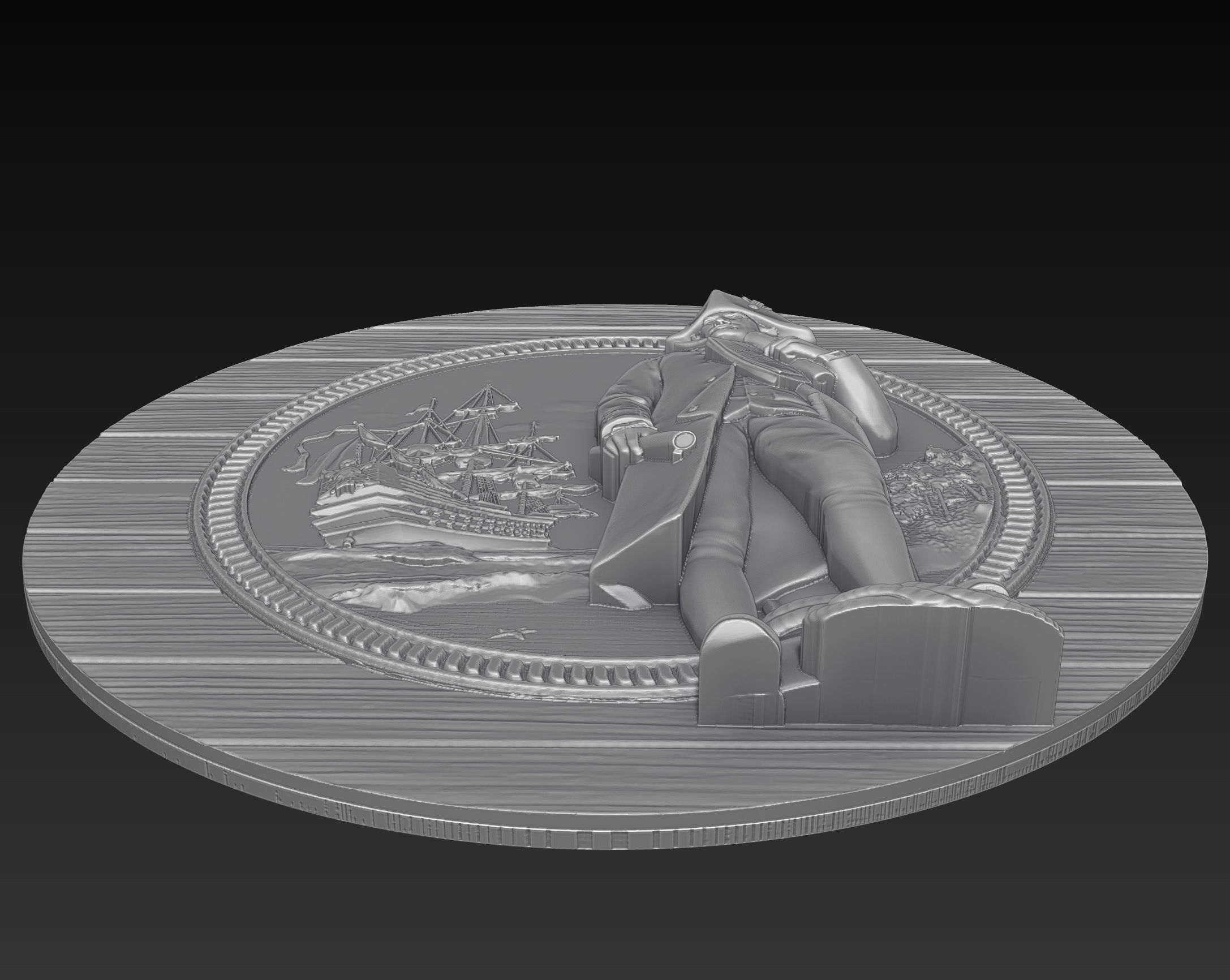 captain 3D print model_8