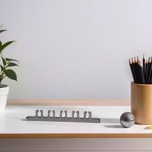 Cable management holder 3d printable without supports