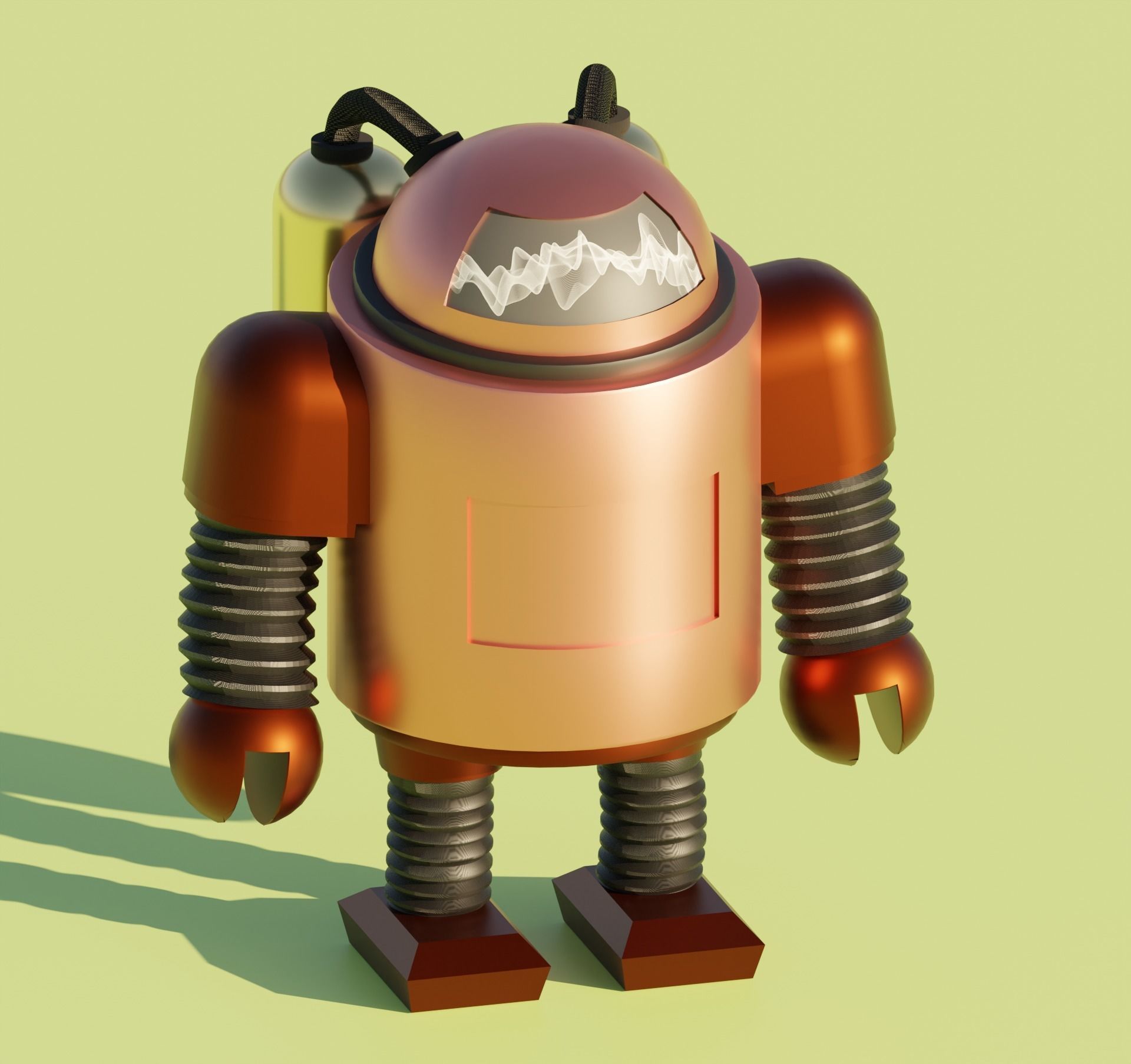 Robot 3D model_2