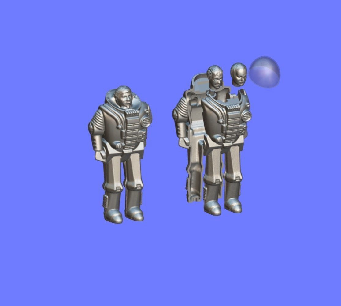 1986 GI JOE DEEP-SIX - SCAN AND PRE-CUT - 3D print model_5