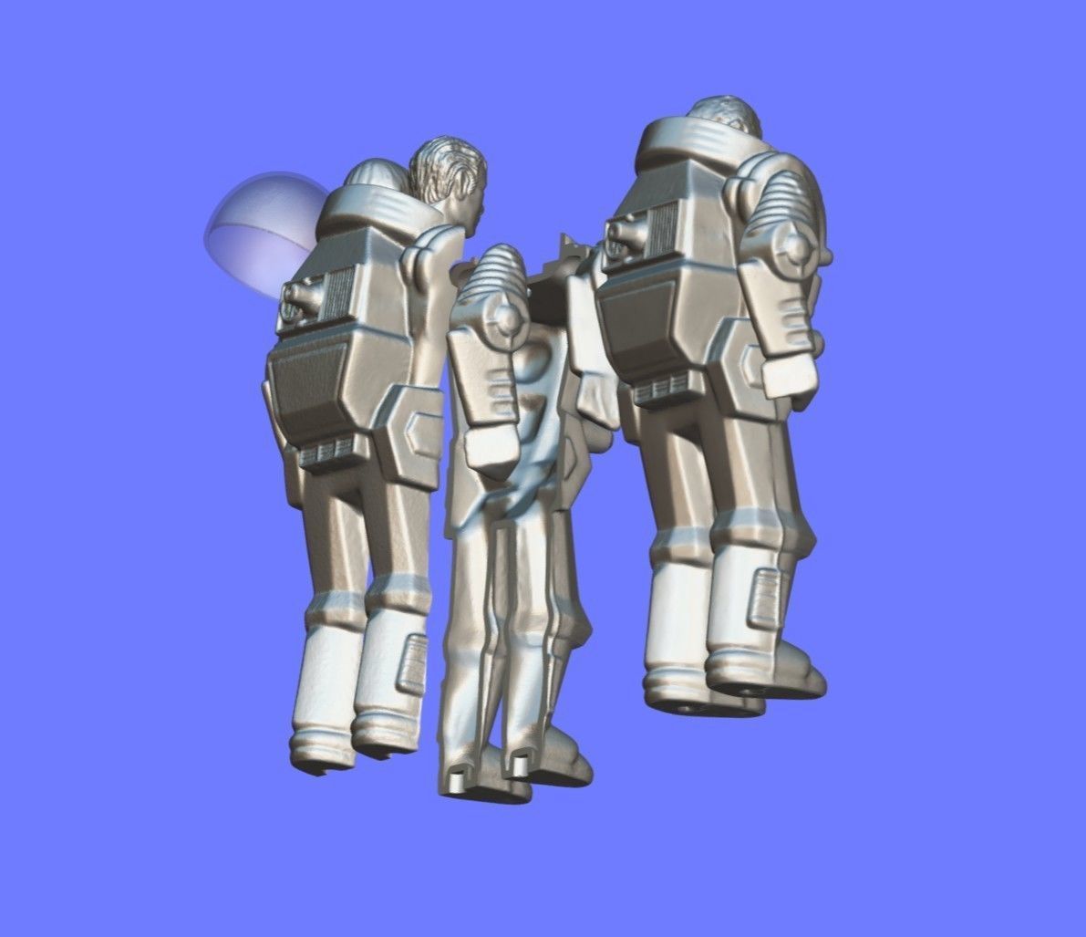 1986 GI JOE DEEP-SIX - SCAN AND PRE-CUT - 3D print model_8