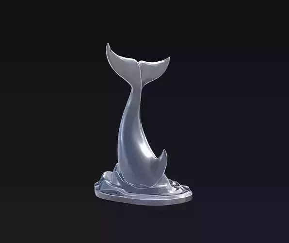 Orca tail 3D print model