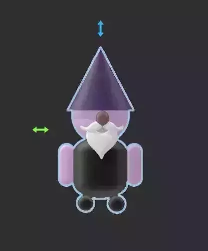 Adorable Gnome Character