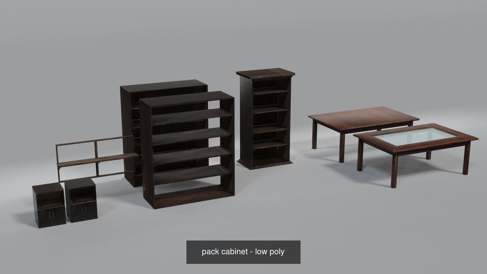 Game objects for  office 3D Model Collection_4
