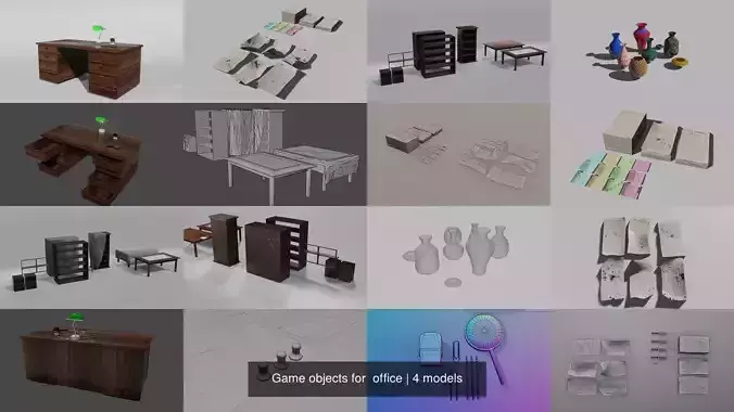 Game objects for  office