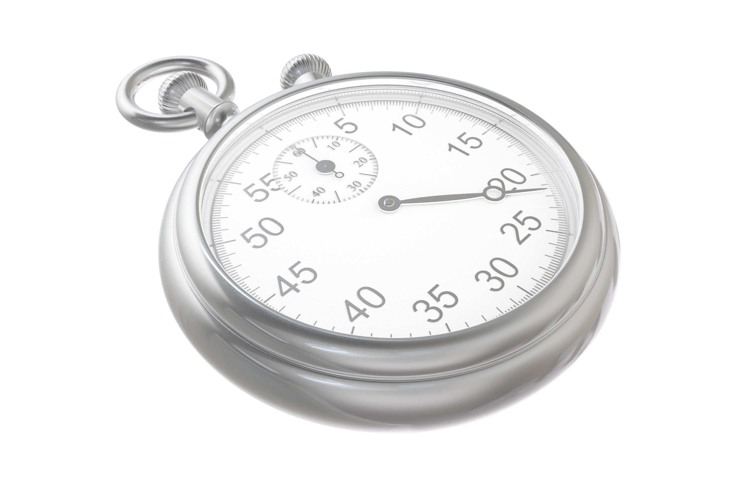 Stopwatch 3D model_3
