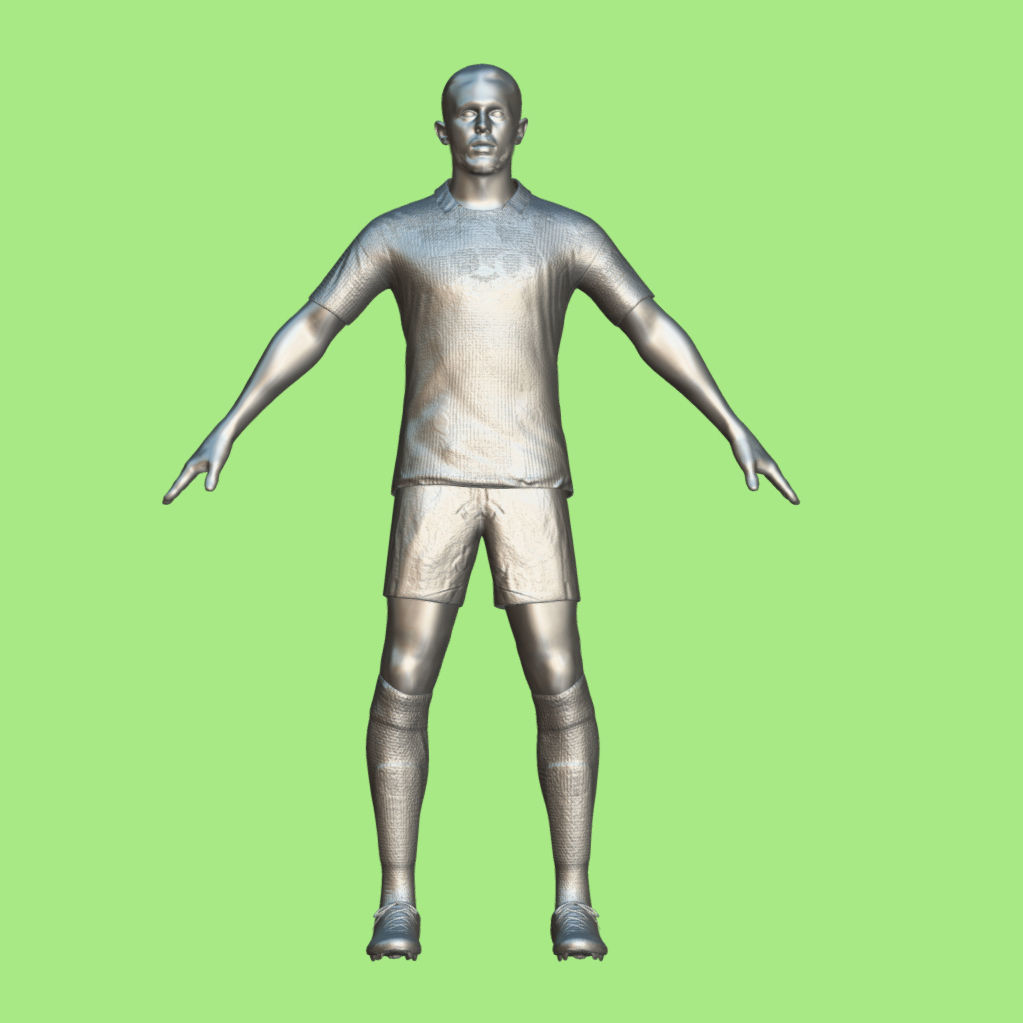 T-Pose Bernardo Silva Manchester City 23-24 3D model_8