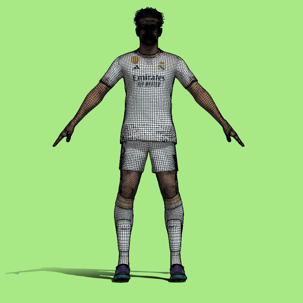 Jude Bellingham Real Madrid 23-24 3D model 3D model_6