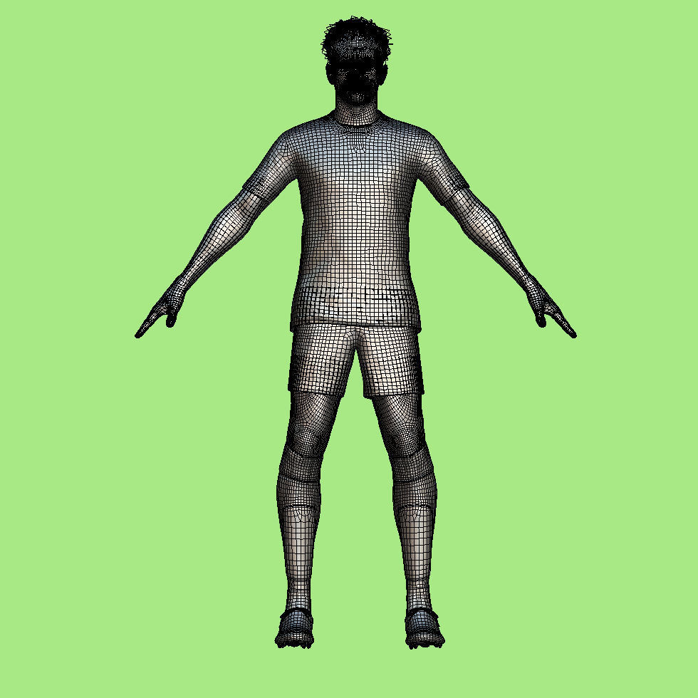 Jude Bellingham Real Madrid 23-24 3D model 3D model_5