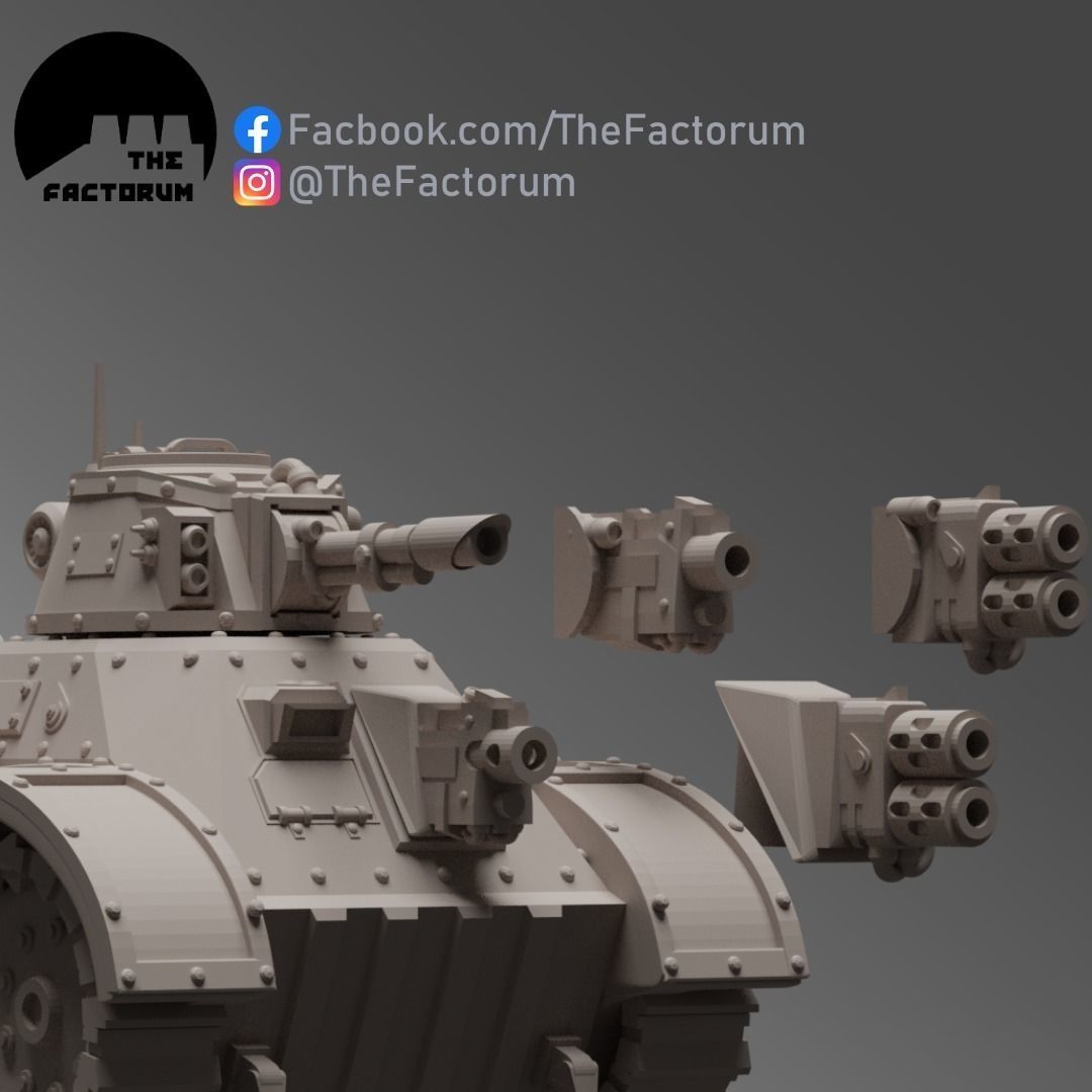 Heavy Infantry transport Pre-Supported 3D print model_2