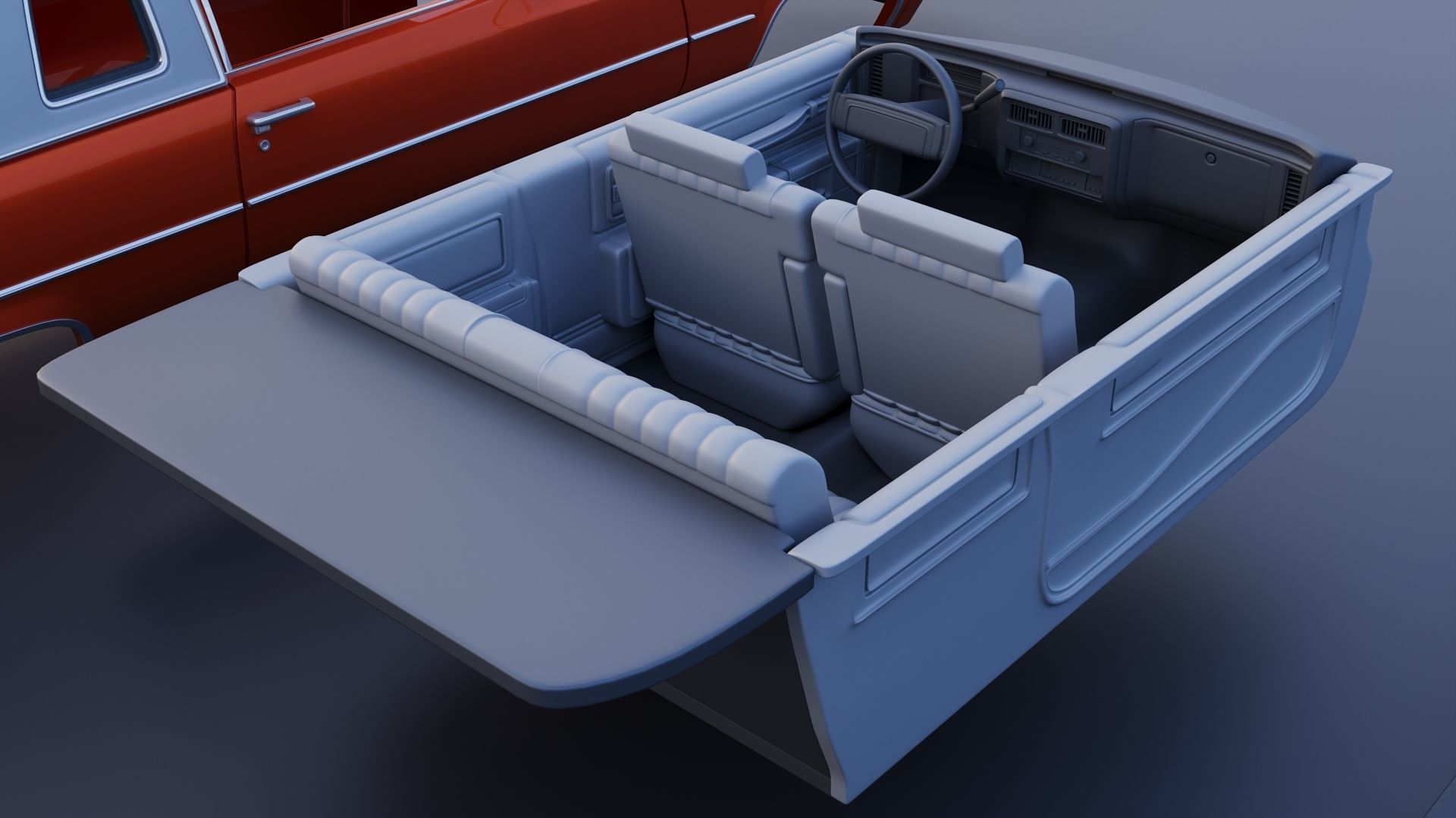 Cadillac Coupe Deville 1977 3D print model_20