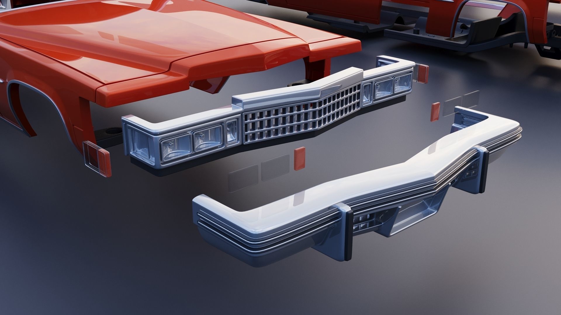 Cadillac Coupe Deville 1977 3D print model_18