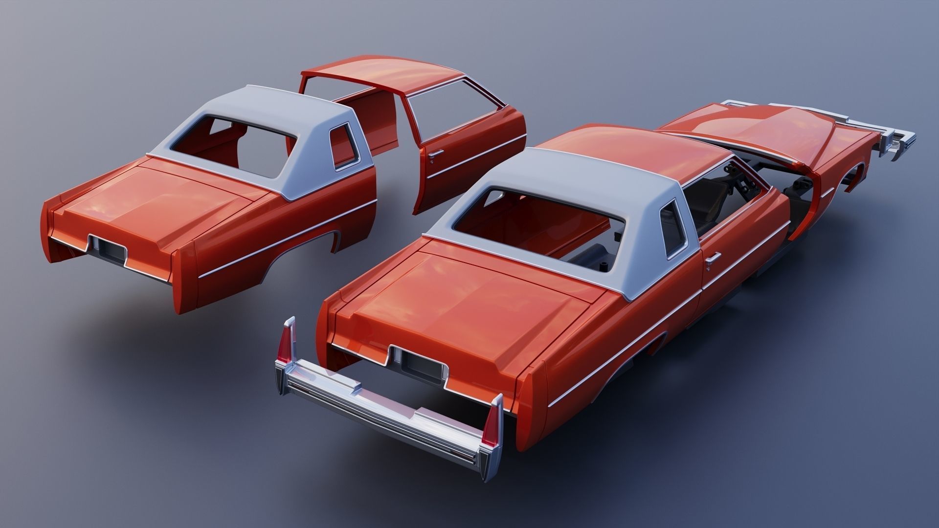 Cadillac Coupe Deville 1977 3D print model_16