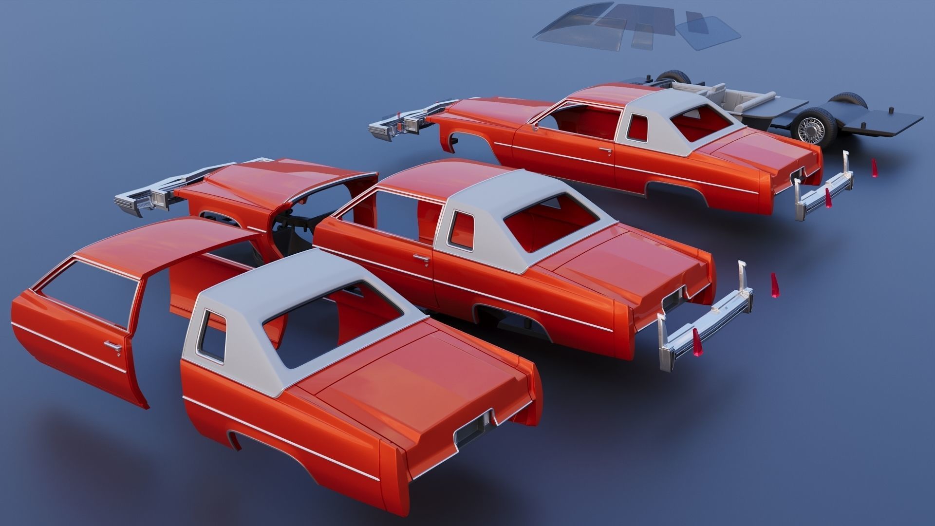 Cadillac Coupe Deville 1977 3D print model_13