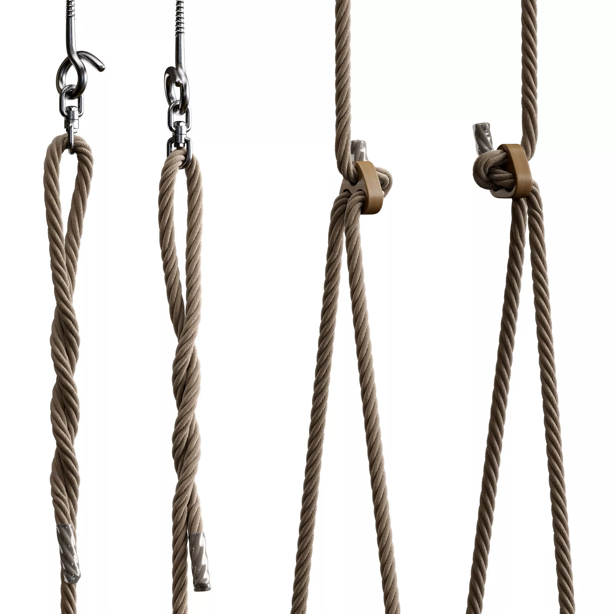 Indoor and outdoor swing 5 3D model