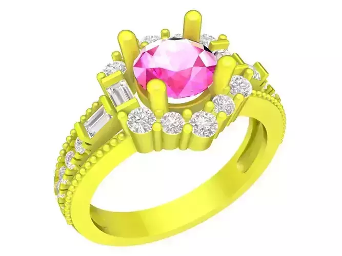 A7582 Korean Style Diamond Fashion Women Ring
