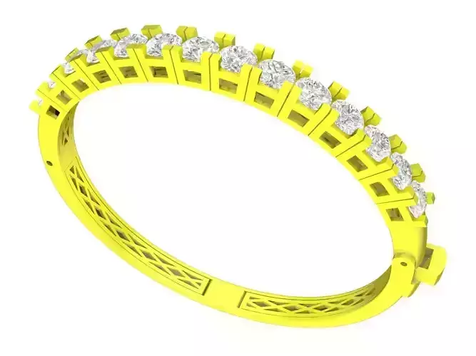 A7595 Fashion Diamond Women Bangle Bracelets