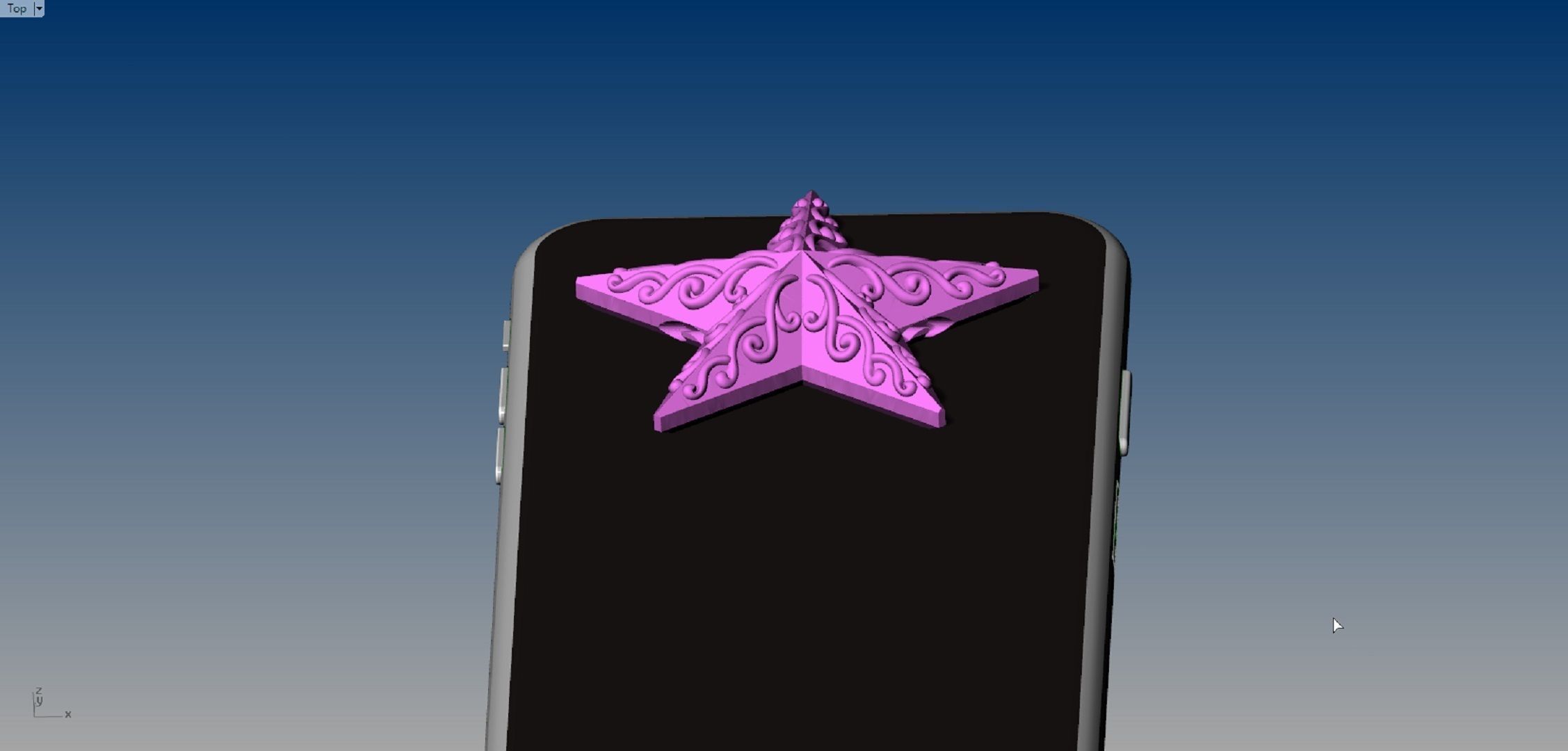 CHRISMAS STAR 3D print model_7