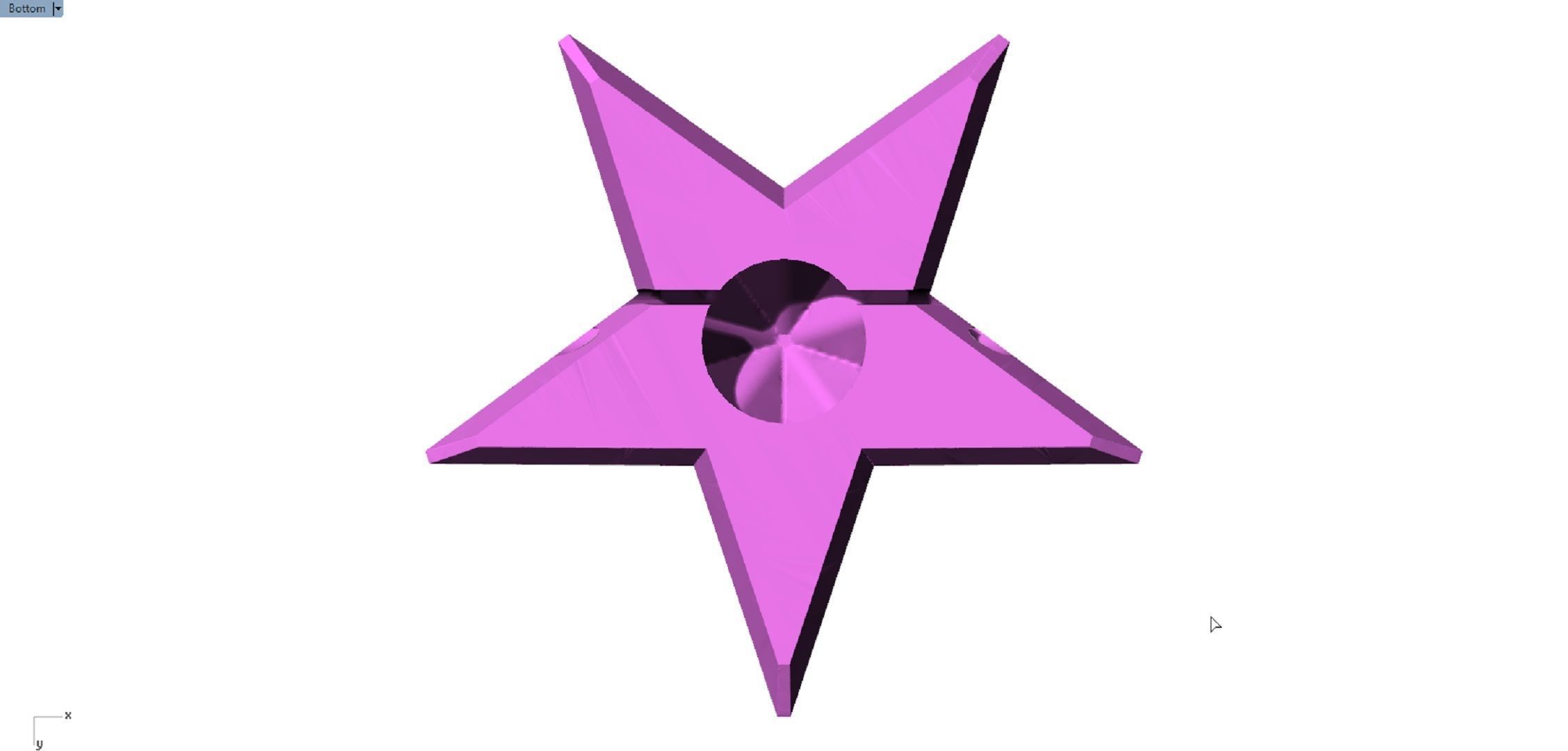 CHRISMAS STAR 3D print model_4