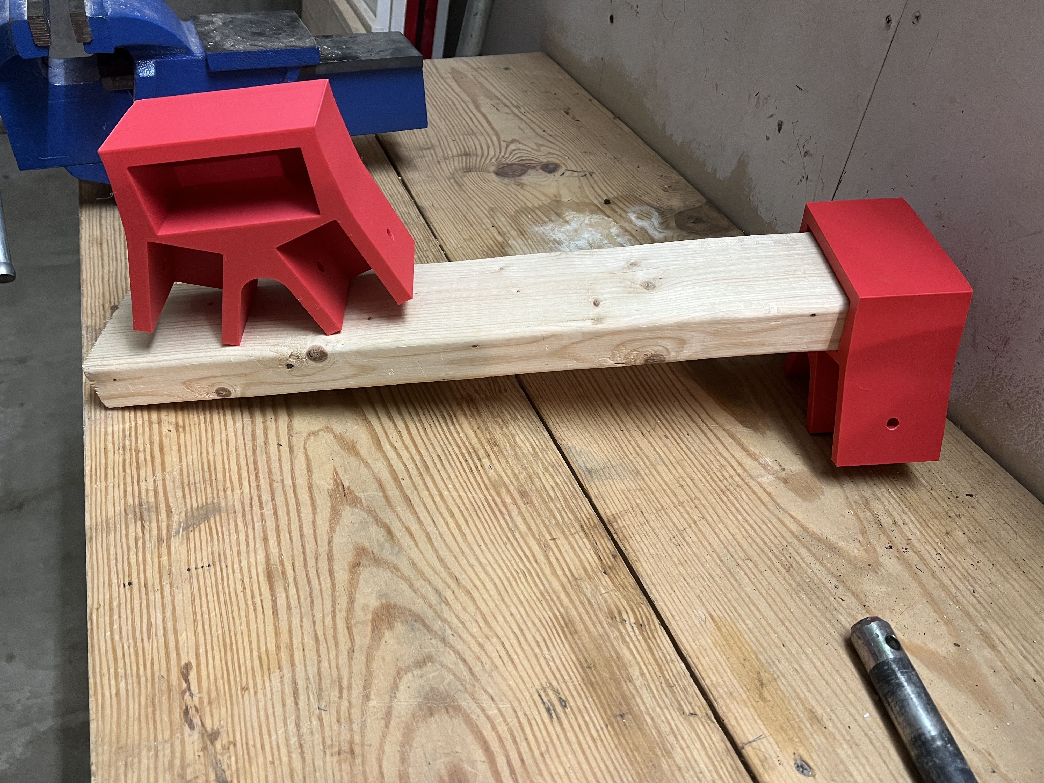 Saw Horse Bracket 3D print model_1