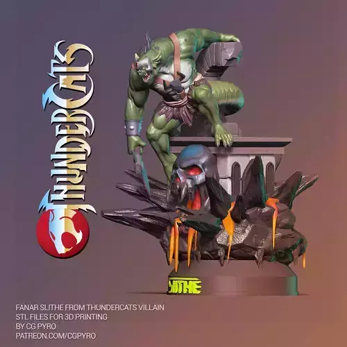 THUNDERCATS COLLECTION PACK 2     6 FULL CHARACTERS  6 BUSTS 3D print model