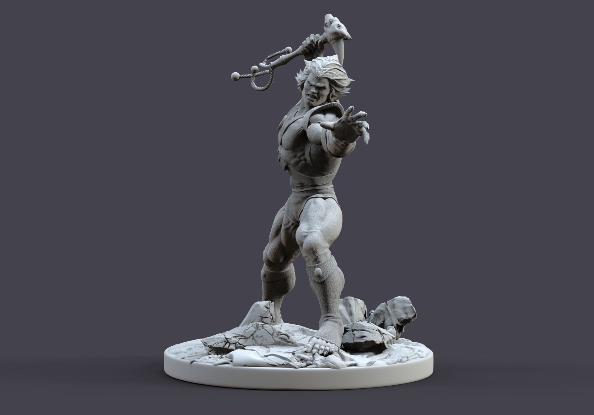 THUNDERCATS COLLECTION PACK 2 6 FULL CHARACTERS 6 BUSTS 3D print model_18