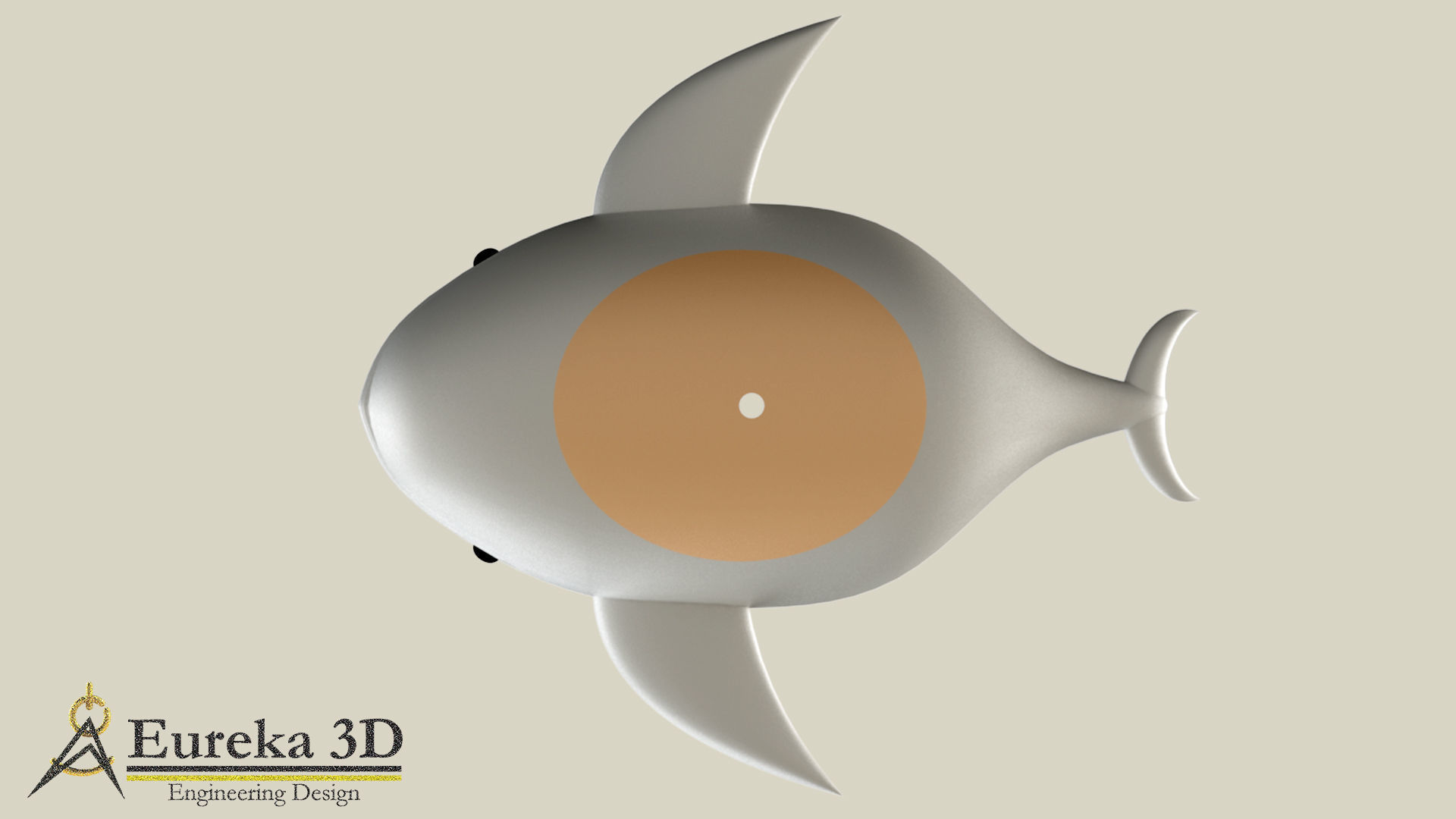 Narwhal flowerpot 3D print model_14