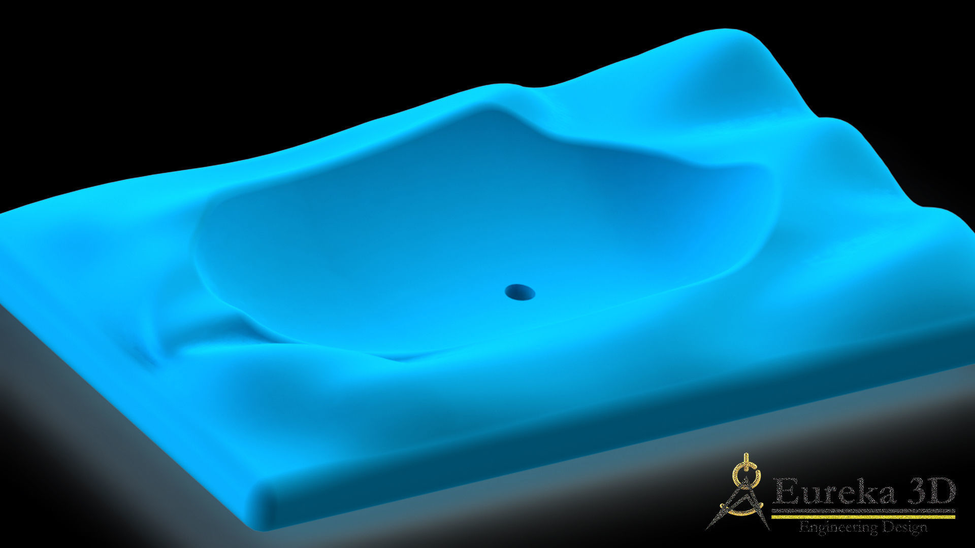 Narwhal flowerpot 3D print model_11