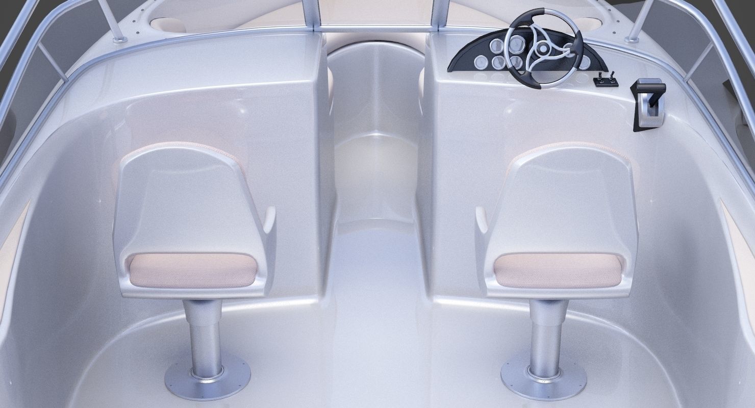 Motor Boat 05 3D model_13