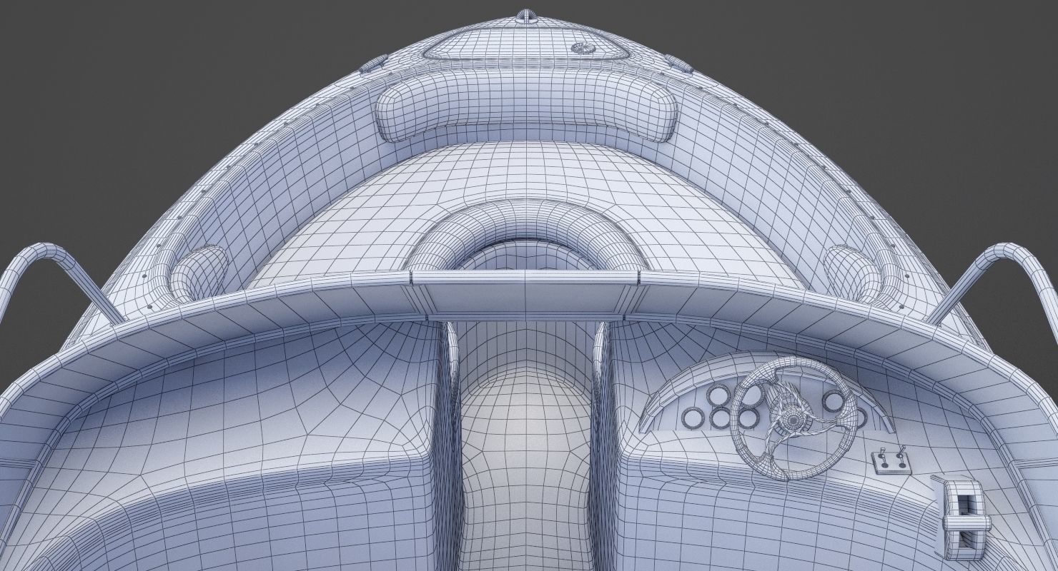 Motor Boat 05 3D model_19