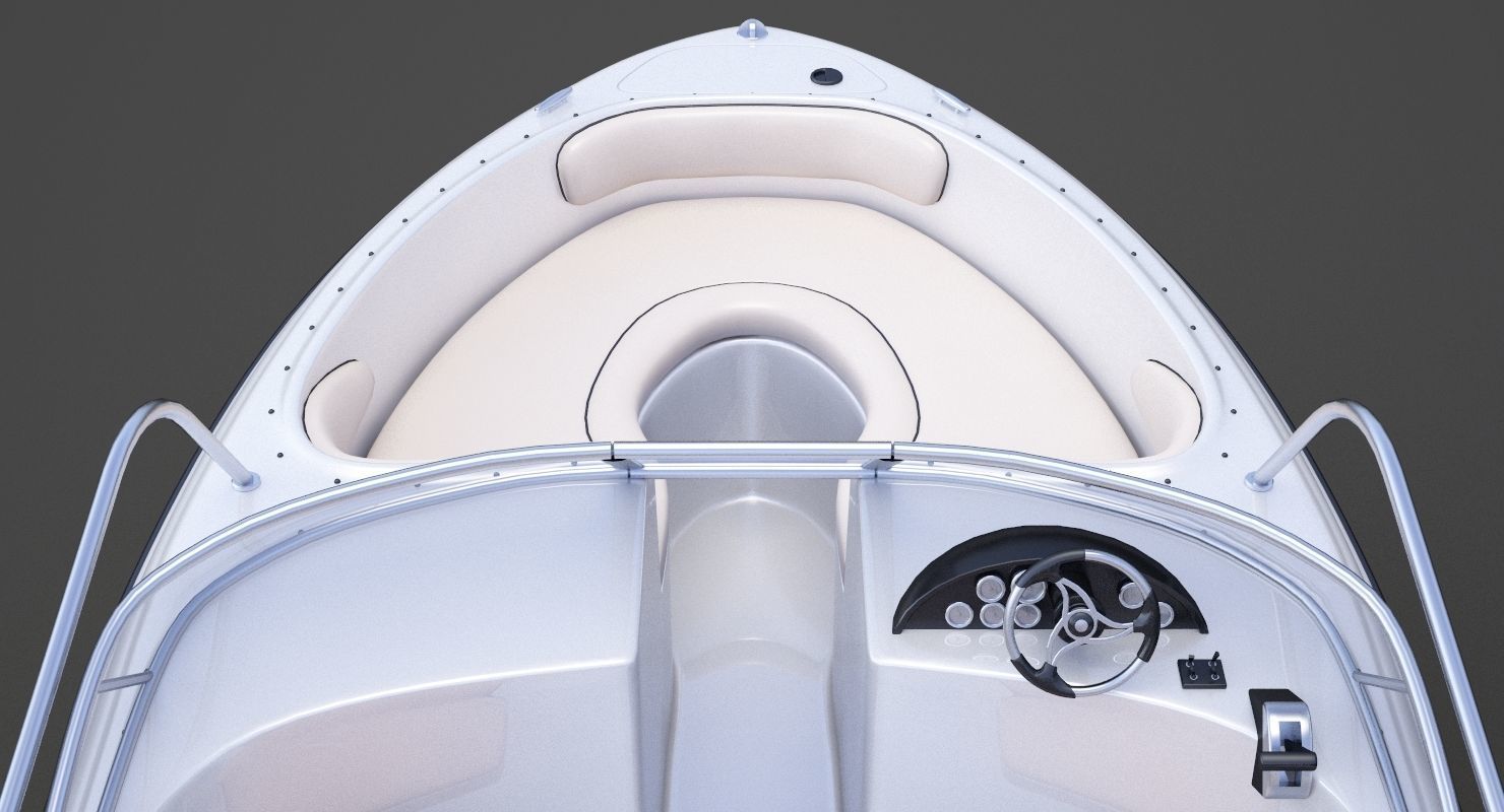 Motor Boat 05 3D model_12