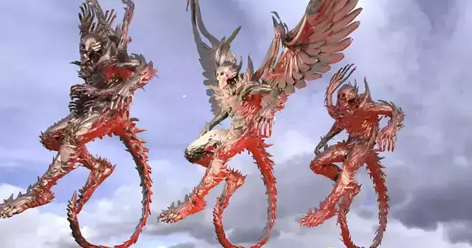 Scull Dante Demon acolyte 2 versions 